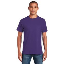 Gildan G500 Adult Heavy Cotton T-Shirt in Lilac size Large 5000, G5000