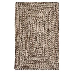 Corsica Rug by Colonial Mills in Weathered Brown (Size 5'W X 5'L)