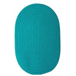 Boca Raton Rug by Colonial Mills in Turquoise (Size 2'W X 9'L)