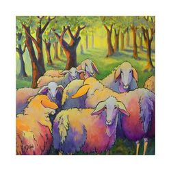 All Weather All Season Outdoor Canvas Art by West Of The Wind in Multi