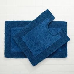 BH Studio 2-Pc. Bath Rug Set by BH Studio in Cobalt Mats