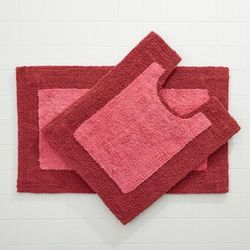 BH Studio 2-Pc. Bath Rug Set by BH Studio in Begonia Mats