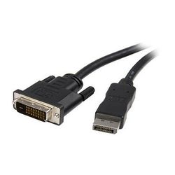 StarTech DisplayPort to DVI Video Adapter Converter Cable (10') DP2DVIMM10