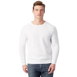 Alternative AA9575 Champ Eco -Fleece Sweatshirt in White size XL 9575