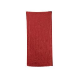 OAD OAD3060 Beach Towel in Red | Microfiber