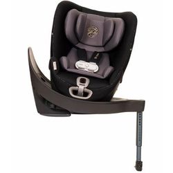 CYBEX Sirona S Rotating Convertible Car Seat with Load Leg and with SensorSafe - Premium Black