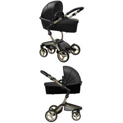 Mima Xari Complete Stroller, Gold - Black / Black
