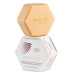 Makari Sapone Esfoliante Antisettico Viso 200g - Rende Pelle Liscia e Luminosa, Rinnova Cute, Elimina Batteri, Protegge Pelle da Agenti Patogeni