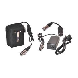 Bescor 12V Li-Ion Battery Kit for ENG Cameras and LED Lights FP-12VATM