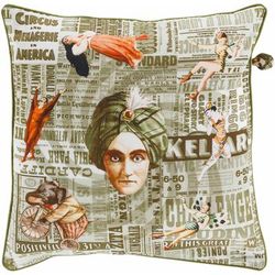 Buckinghamshire 20" Square Modern Cotton Grass Green/Coral/Dusty Sage/Olive/Peach/Seafoam/Wheat/Peach/Sage/Lime Green/Medium Gray Throw Pillow - Boutique Rugs