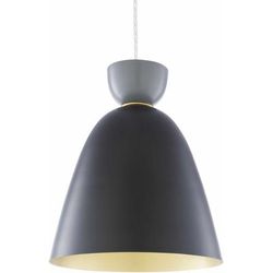 Meeker 11"L x 11"W x 13"H Modern Gray/Black/Translucent Pendant - Boutique Rugs