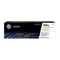 HP 206A Standard-Capacity Yellow LaserJet Toner Cartridge W2112A