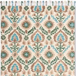 Hayden Hand-Hooked Wool Area Rug - 5' x 8' - Frontgate