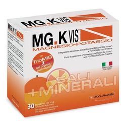 POOL PHARMA MG.K VIS® Magnesio e Potassio Gusto Arancia 30 pz Bustina
