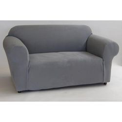 Embossed Stretch 1-Pc. Slipcover by Classic Slipcovers in Gray (Size SOFA)