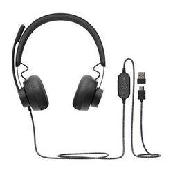 Logitech Zone Wired On-Ear Headset (Microsoft Teams, OEM Packaging) 981-000871