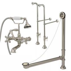 Randolph Morris Freestanding Tub Faucet Set RM146FS-BN