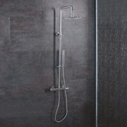 Randolph Morris Thermostatic Exposed Shower Set with Handshower - Chrome RMBSR09-C