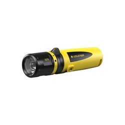 LED Lenser EX7R Li-Ion Rechargeable LED Flashlight 220 Lumens Box Black 880431