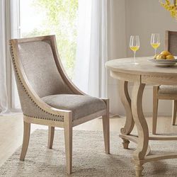 Martha Stewart Dining Chair in Linen - Olliix MT108-0063