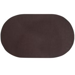 Alpine Braid Collection Reversible Indoor Area Rug, 60" x 96" Oval in Better Trends by Better Trends in Chocolate Solid (Size 60X96 OVAL)