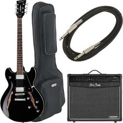 Harley Benton HB-35 BK Vintage Series Bundle