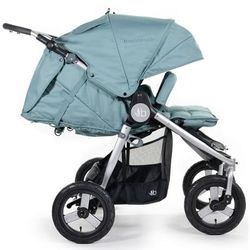 Bumbleride Indie Twin Side by Side Double Stroller - Sea Glass