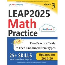 Leap Test Prep: Grade 8 English Language Arts Literacy (Ela) Practice Workbook And Full-Length Online Assessments: Leap Study Guide