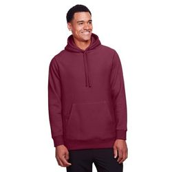 Team 365 TT96 Adult Zone HydroSport Heavyweight Pullover Hooded Sweatshirt in Sport Dark Maroon size 6XL | Cotton/Polyester Blend