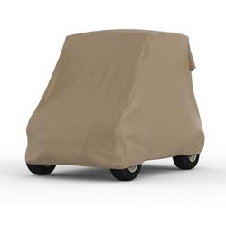 Club Car Tempo 2+2 Gas Golf Cart Covers - Weatherproof, Guaranteed Fit, Hail & Water Resistant, Outdoor, 10 Year Warranty- Year: 2021