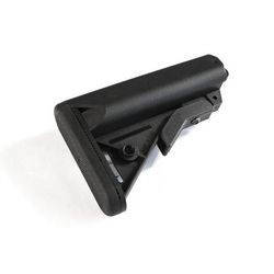 JE Machine Tech AR-15 Gen 3 Armory SOPMOD Buttstock Fixed Mil-Spec Polymer Matte Black PS-ST7B