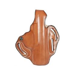 DeSantis Thumb Break Scabbard Belt Holster Left Hand Tan 001TB75Z0