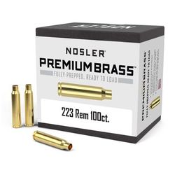 Nosler Custom Rifle Brass .223 Remington 100ct 10098