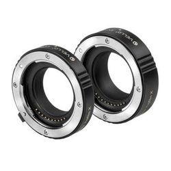 Vello Deluxe Auto Focus Extension Tube Set for FUJIFILM X-Mount, Version II EXT-FXD2