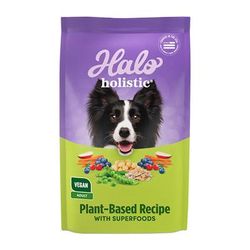 Holistic Vegan Plant-Based Recipe with Superfoods Adult Dry Dog Food, 21 lbs.