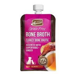 Bone Broth Grain Free Turkey Wet Dog Food Topper, 7 oz.