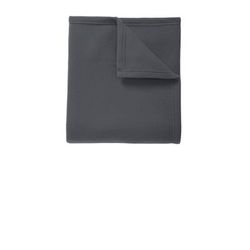 Port Authority BP60 Core Fleece Blanket in Magnet size OSFA | Polyester