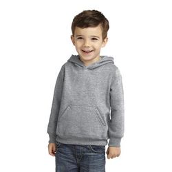 Port & Company CAR78TH Toddler Core Fleece Pullover Hooded Sweatshirt in Heather size 2T