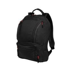Port Authority BG200 Cyber Backpack in Black/Red size OSFA | Polyester