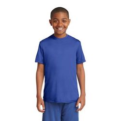 Sport-Tek YST350 Youth PosiCharge Competitor Top in True Royal Blue size Large | Polyester