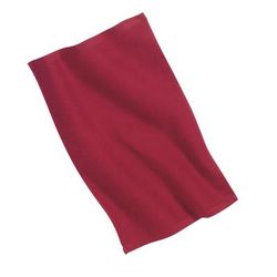 Port Authority PT38 Rally Towel in Red size OSFA | Cotton