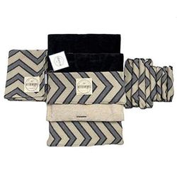 Keenz 7S Stroller Wagon Liner with Matching Blanket & Harness Pad Covers - Chevron