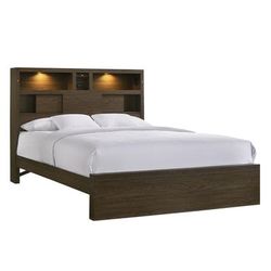 Hendrix King Music Bed in Walnut - Picket House Furnishings BY420KB