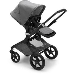 Bugaboo Fox2 Complete Stroller - Classic - Black/Grey Melange