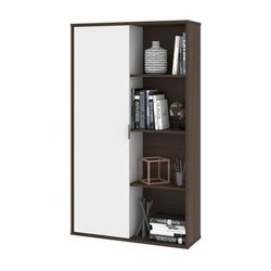 Aquarius 36W Storage Unit with 8 Cubbies in antigua & white - Bestar 114700-000052