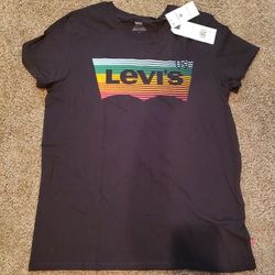 Levi's Tops | Levis T-Shirt | Color: Black | Size: M