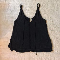 Free People Tops | Free People Tank | Color: Black/Gray | Size: S