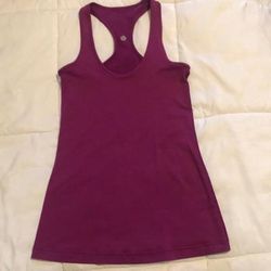 Lululemon Athletica Tops | Cool Racerback Lululemon Tank | Color: Tan | Size: 4