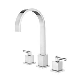 Randolph Morris Widespread Bathroom Sink Faucet - Metal Lever Handles RMX423-CP