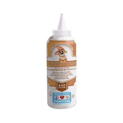 Natural Ear Cleaner Manufactured with Certified Organic Ingredients for Dogs, 8 fl. oz., 8 FZ